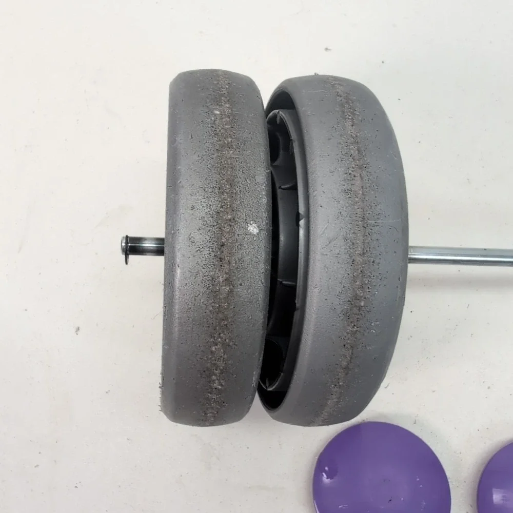Dyson DC07 DC14 DC17 DC27 DC28 DC33 Wheel Axle‎ Clips Caps Purple OEM